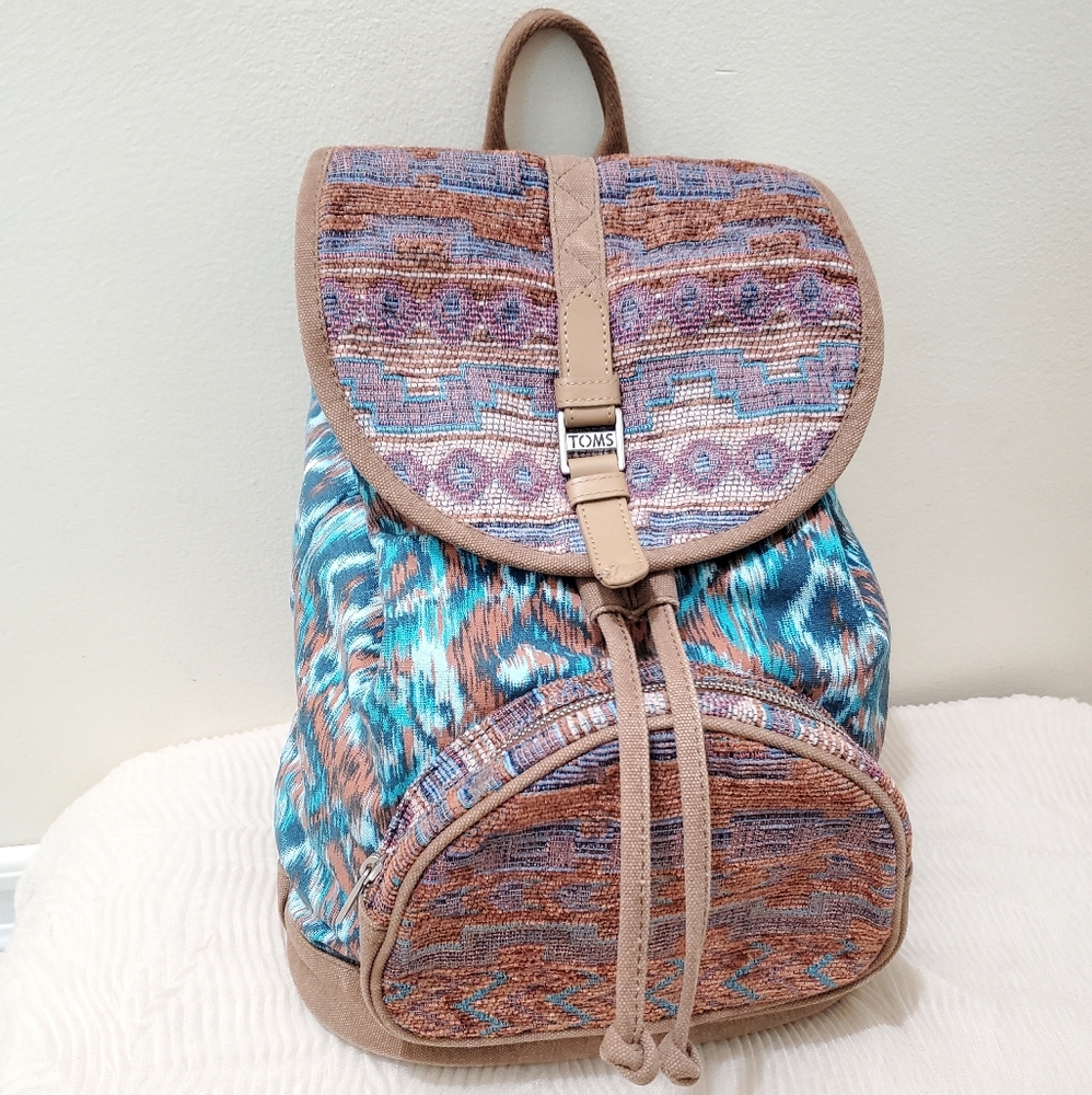 Toms canvas backpack